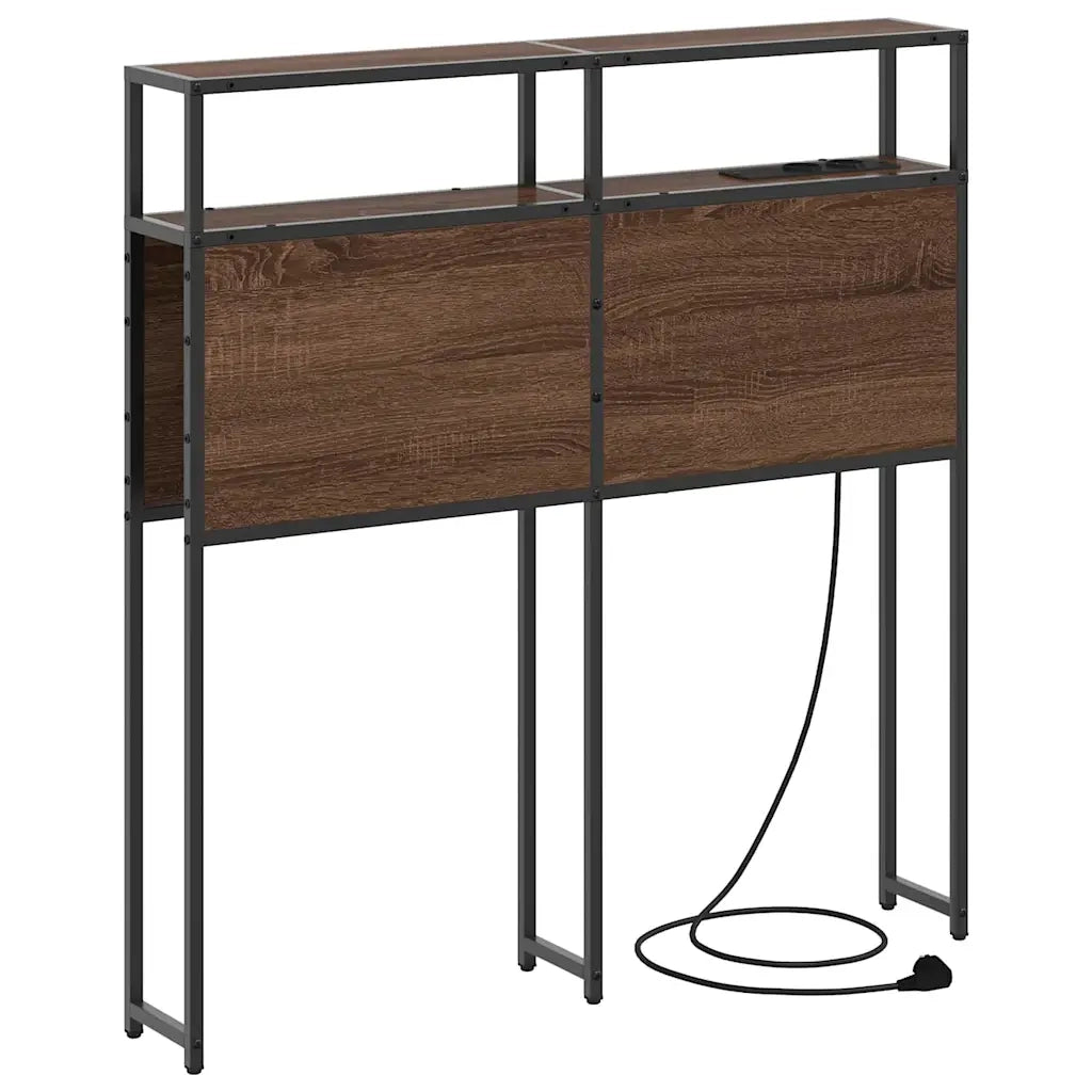 Testiera | Testata contenitore Rovere marrone Legno multistrato