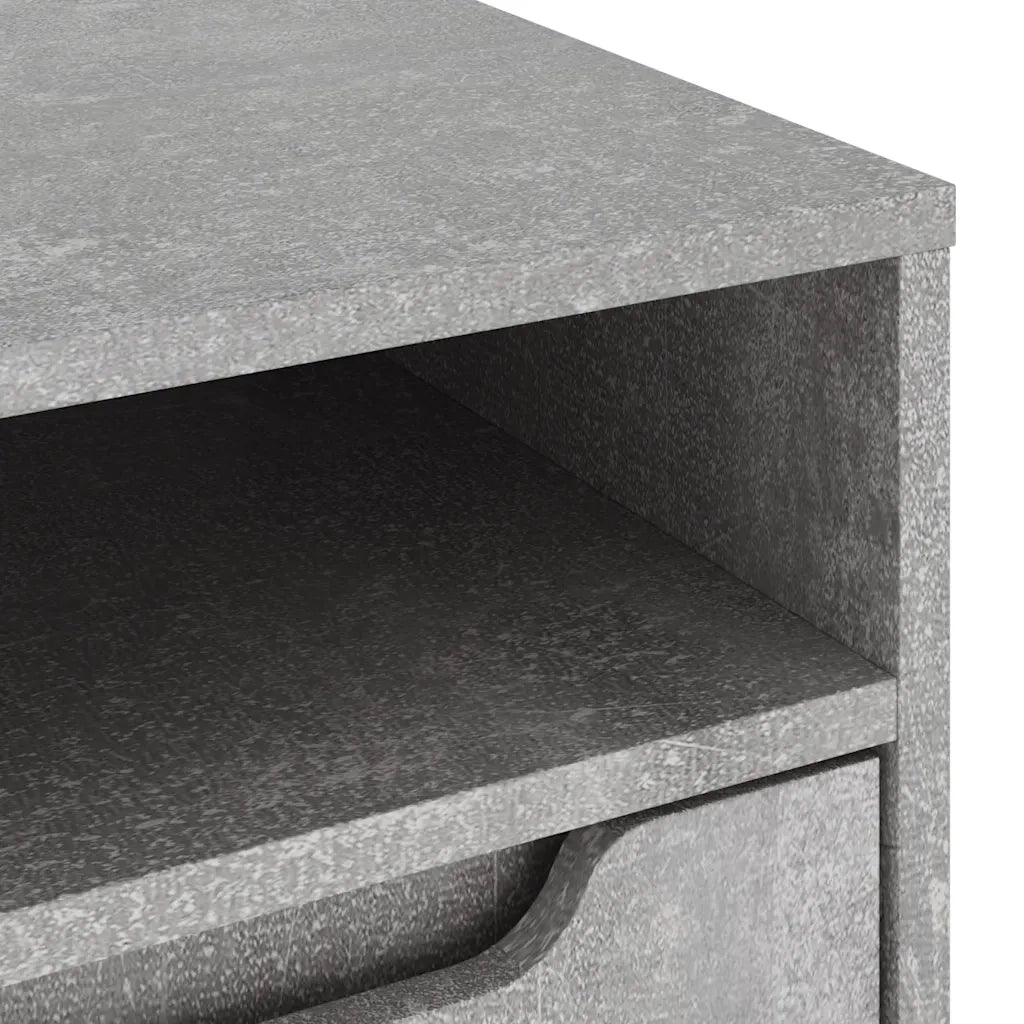 Mobile TV VISNES Grigio Cemento 60x40x38 cm Legno Multistrato 4108290