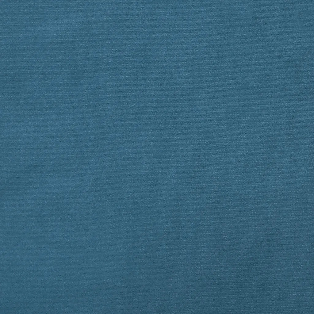 Set di Divani 3 pz con Cuscini Blu in Velluto
