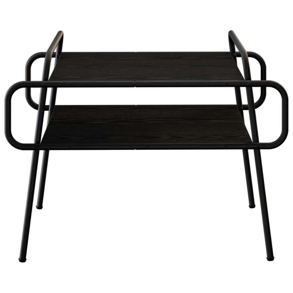 Tavolino da salotto Rovere Nero 70 x 50 x 51 cm 8007768