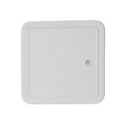 Sportello portello porta in abs grigio l 315 x h 315 x p 22mm per ispezione