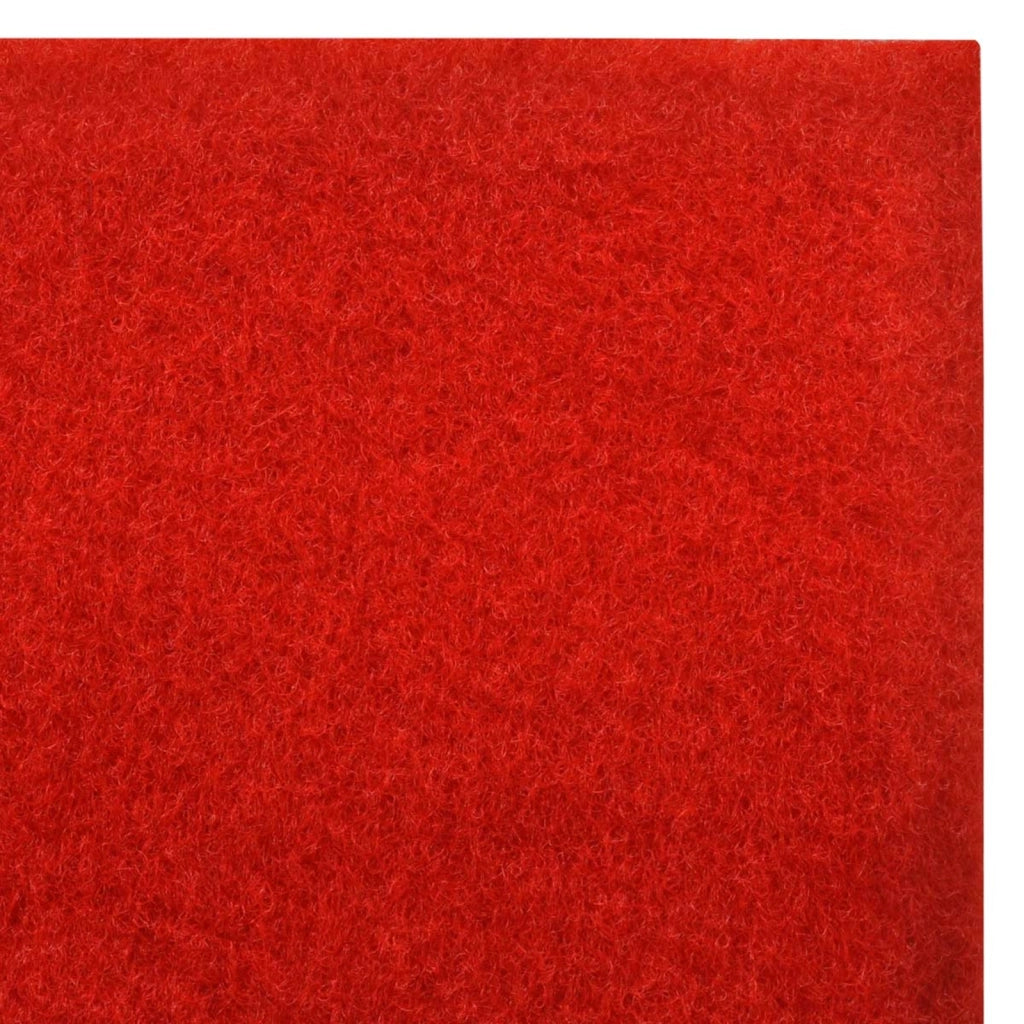 Tappeto Rosso 1 x 10 m Poliestere