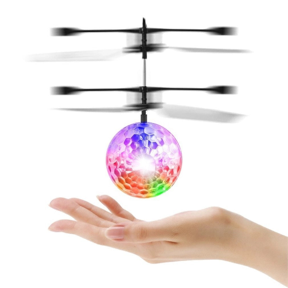 Trade Shop - Gioco Palla Sfera Volante Giocattolo Mini Elicottero Aircraft Luminoso Flying -