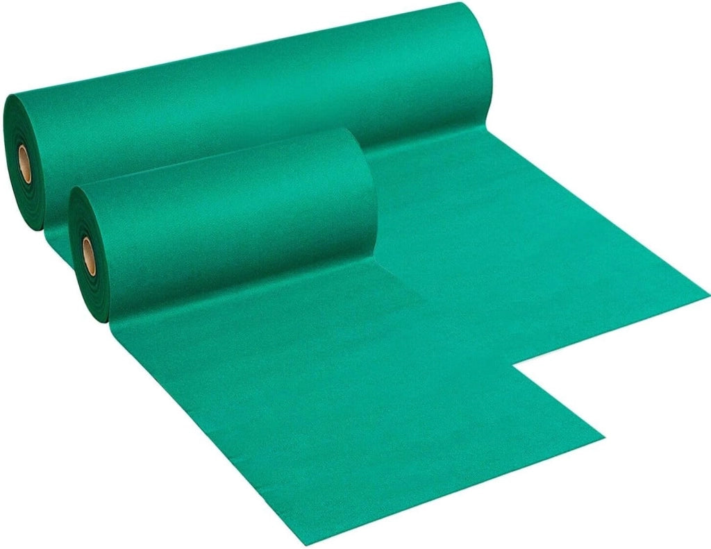 Passatoia Moquette Verde 100x2000 Cm Antiscivolo Cerimonia Evento Fiera Corridoio Negozio Marciapiede