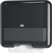 Dispensatore mini per asciugamani piegati C e Z - Dispensatore compatto per asciugamani piegati singoli - nero