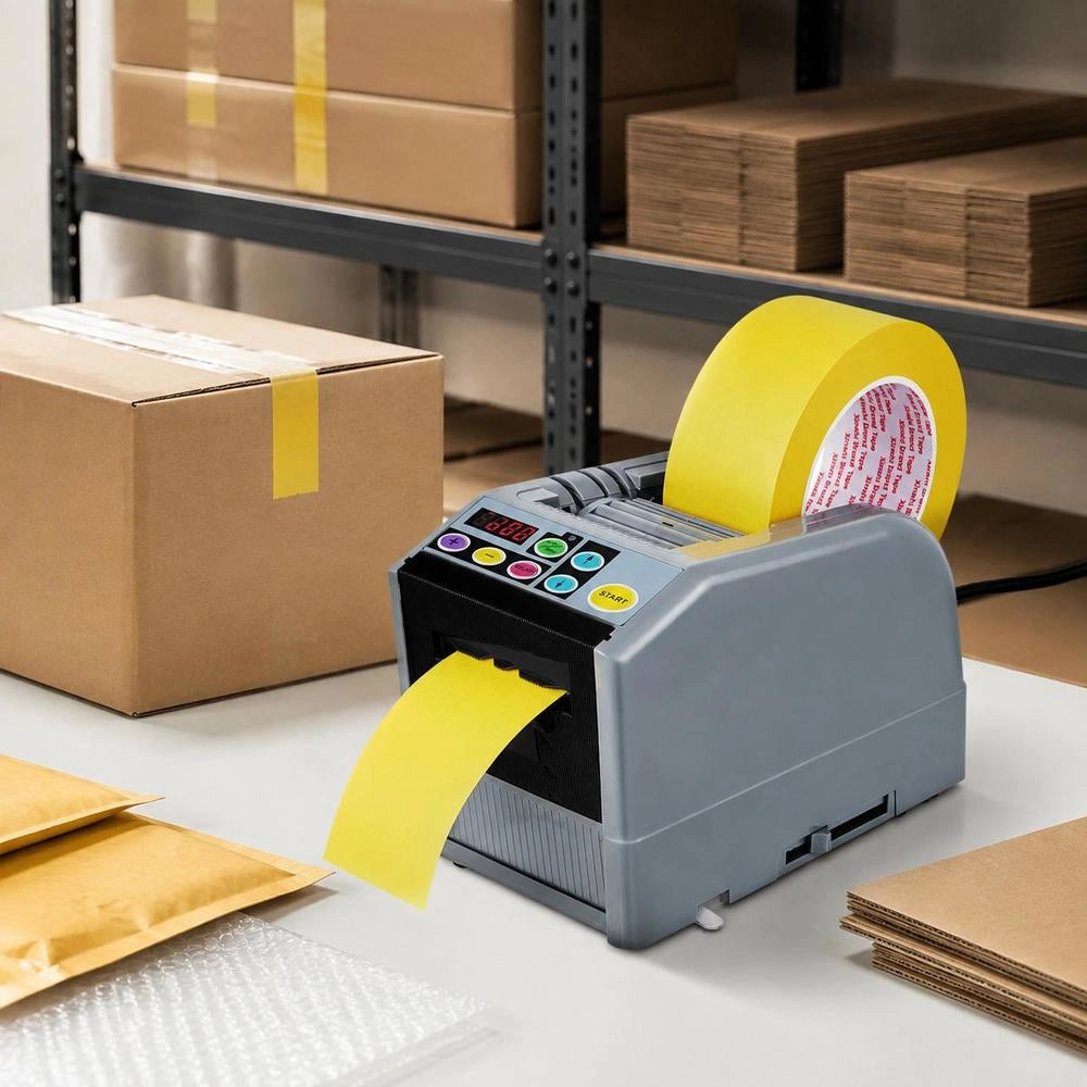 Automatic Tape Dispenser, Electric Tape Cutter, Packaging Machine, Tape Cutting Machine, 6-60 Mm Tape Width