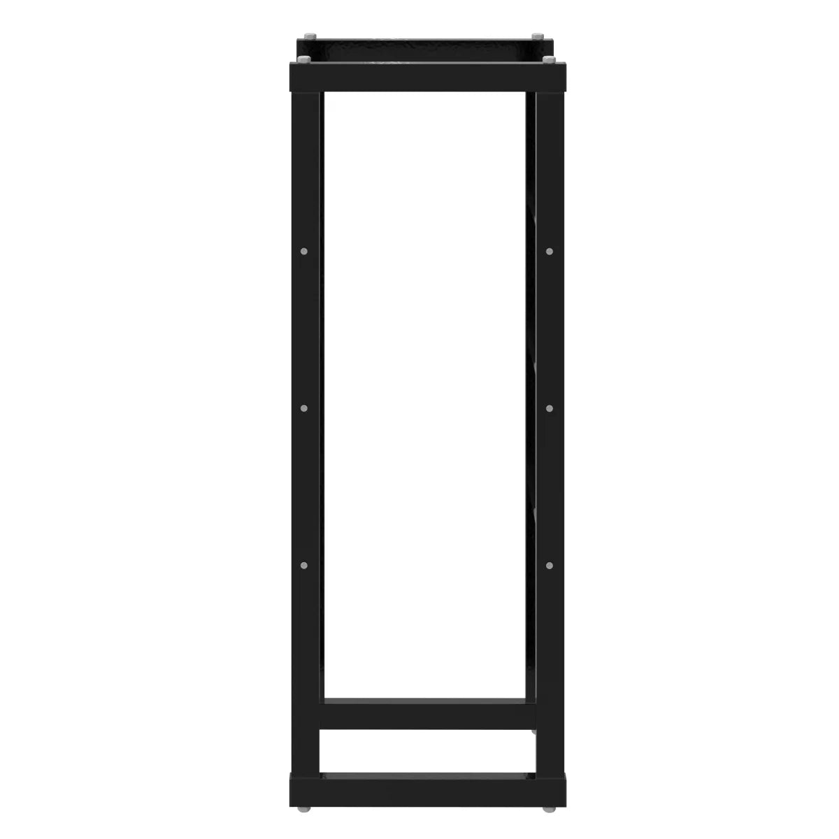 Portalegna, portalegna in metallo 40x25x100 cm