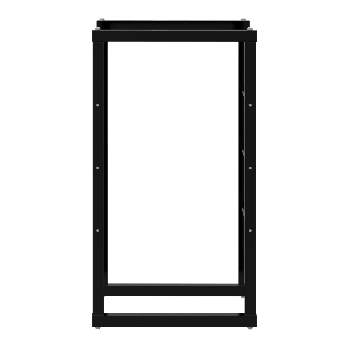 Portalegna, portalegna in metallo 60x25x100 cm