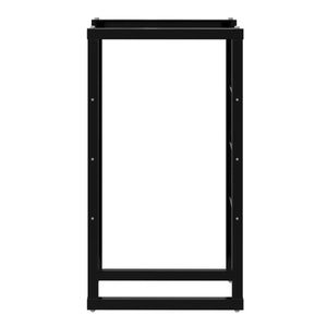 Portalegna, portalegna in metallo 60x25x100 cm