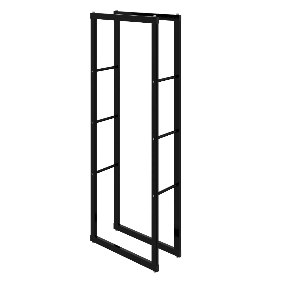 Portalegna, portalegna in metallo 60x25x150 cm