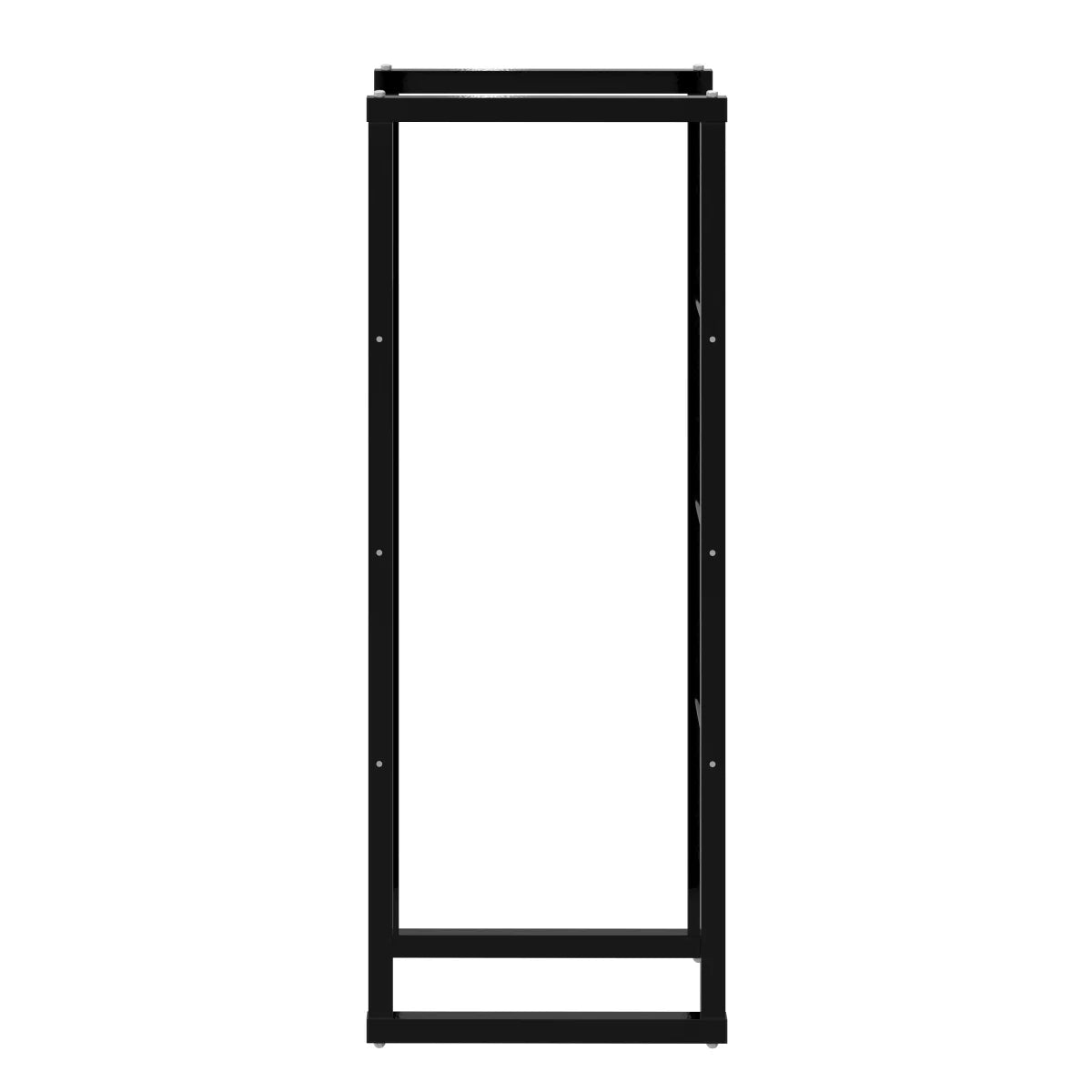 Portalegna, portalegna in metallo 60x25x150 cm