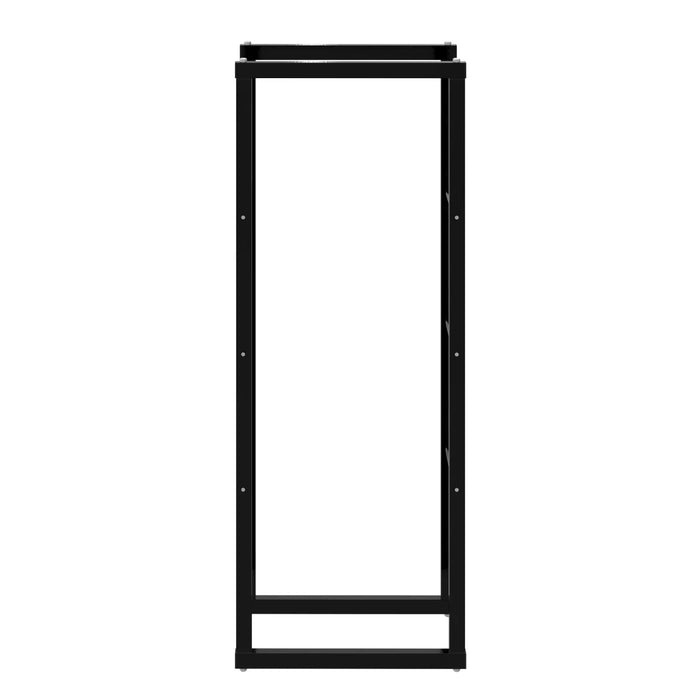 Portalegna, portalegna in metallo 60x25x150 cm