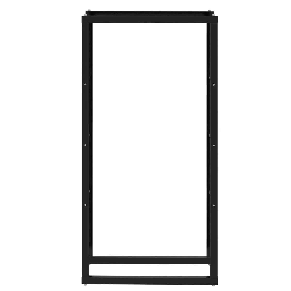 Portalegna, portalegna in metallo 80x25x150 cm