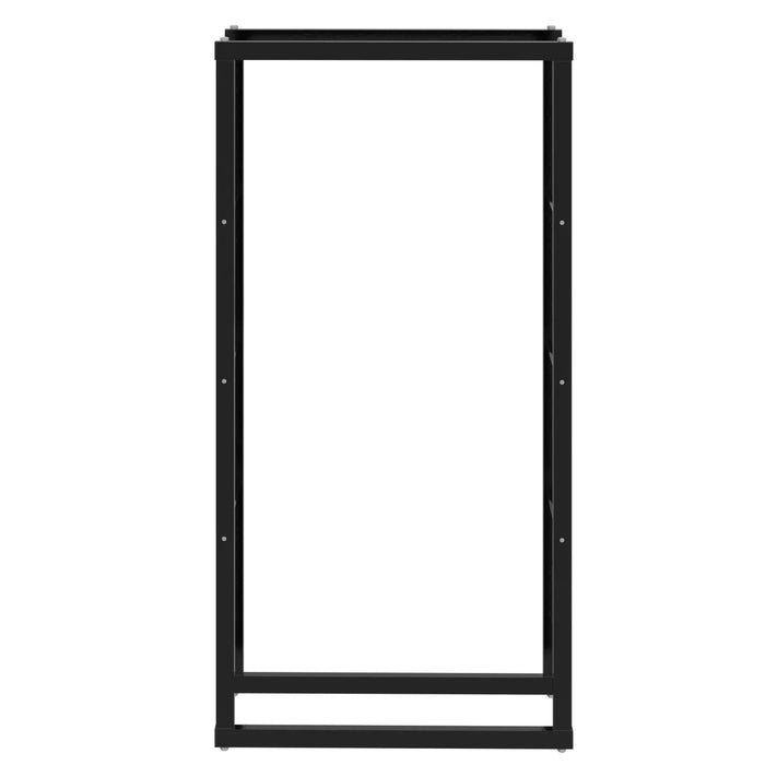 Portalegna, portalegna in metallo 80x25x150 cm