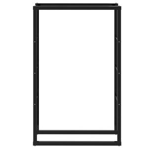 Portalegna, portalegna in metallo 100x25x150 cm