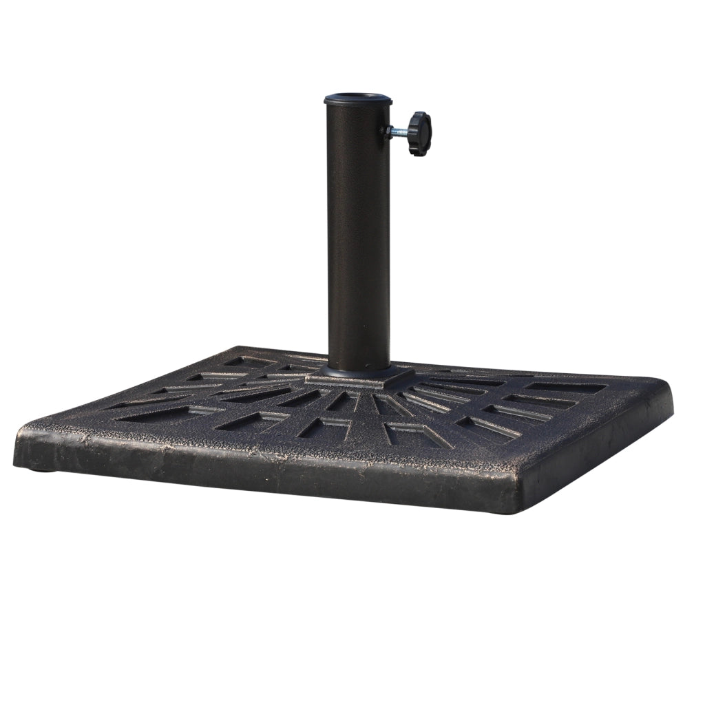 Base per Ombrellone Quadrata in Resina ¨C zephmum ¨C 47x47x32cm