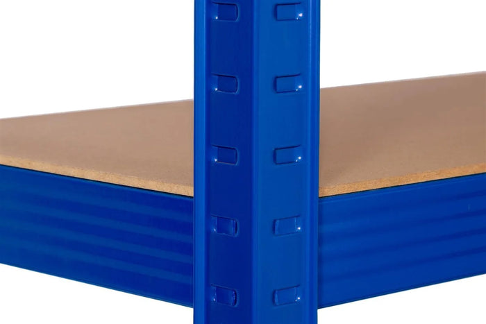 Scaffale per carichi pesanti 80 x 40 x 160 cm, verniciato blu