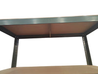 Scaffale per carichi pesanti, 90 x 40 x 180 cm, verniciato grigio