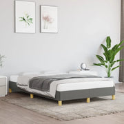 Giroletto senza Materasso Grigio Scuro 120x200 cm Tessuto 346803