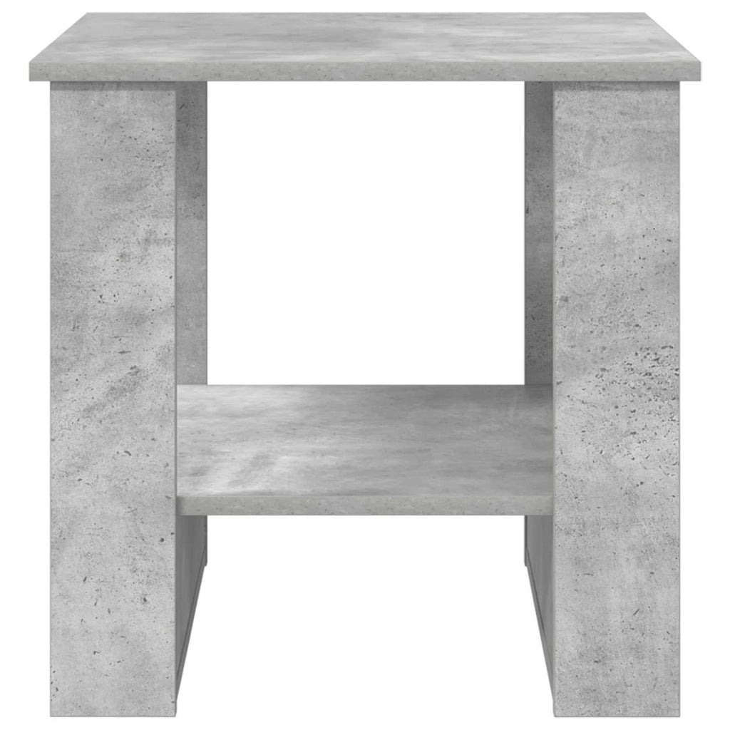 Tavolino da salotto Grigio cemento 51 x 50 x 50 cm 8000199
