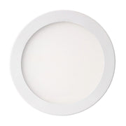 Trade Shop - Pannello A Led Tondo O Quadrato 3 6 12 18 20 25w Ad Incasso Fredda Calda Neutra - -bianco Caldo-18 Watt -tondo    -