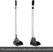 Set di Lavorazione per Compost con Manico Lungo 106 cm, Acciaio Lungo, 3 Pezzi