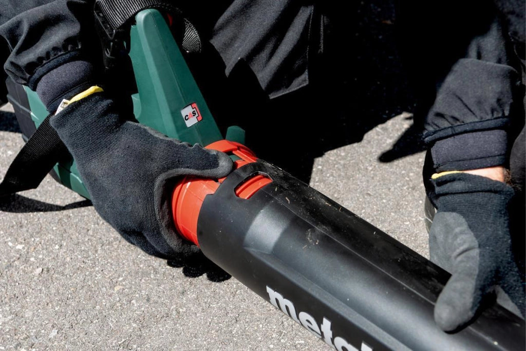 Metabo LB 18 LTX BL soffiatore di foglie cordless 150 km/h Nero, Verde, Rosso 18 V Ioni di Litio