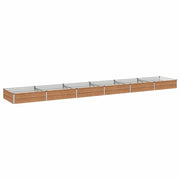 Letto rialzato da giardino Marrone legno 480 x 80 x 24 cm 8006515