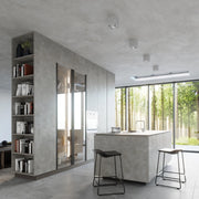 Lampada da soffitto VALDE in cemento