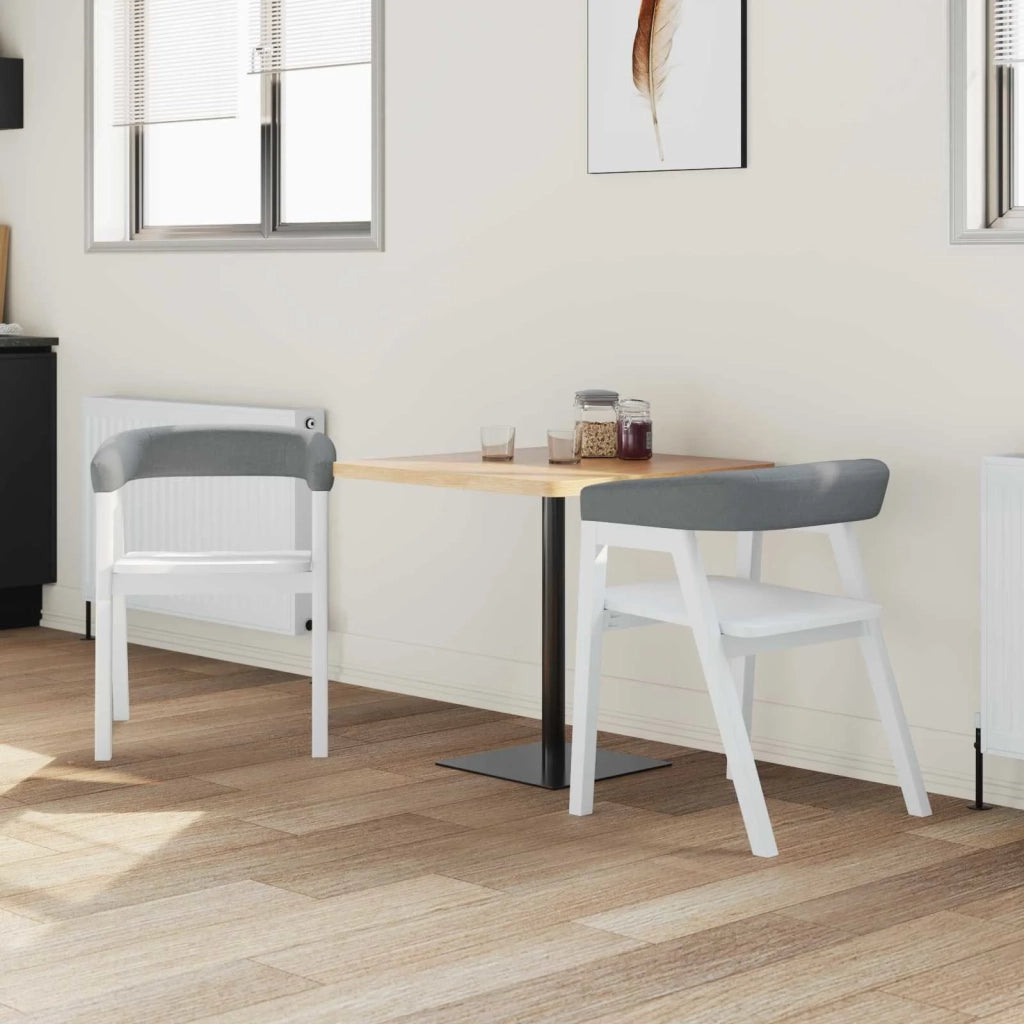 Sedie da pranzo 2 pcs Bianco 54 x 57 x 73 cm 42020426