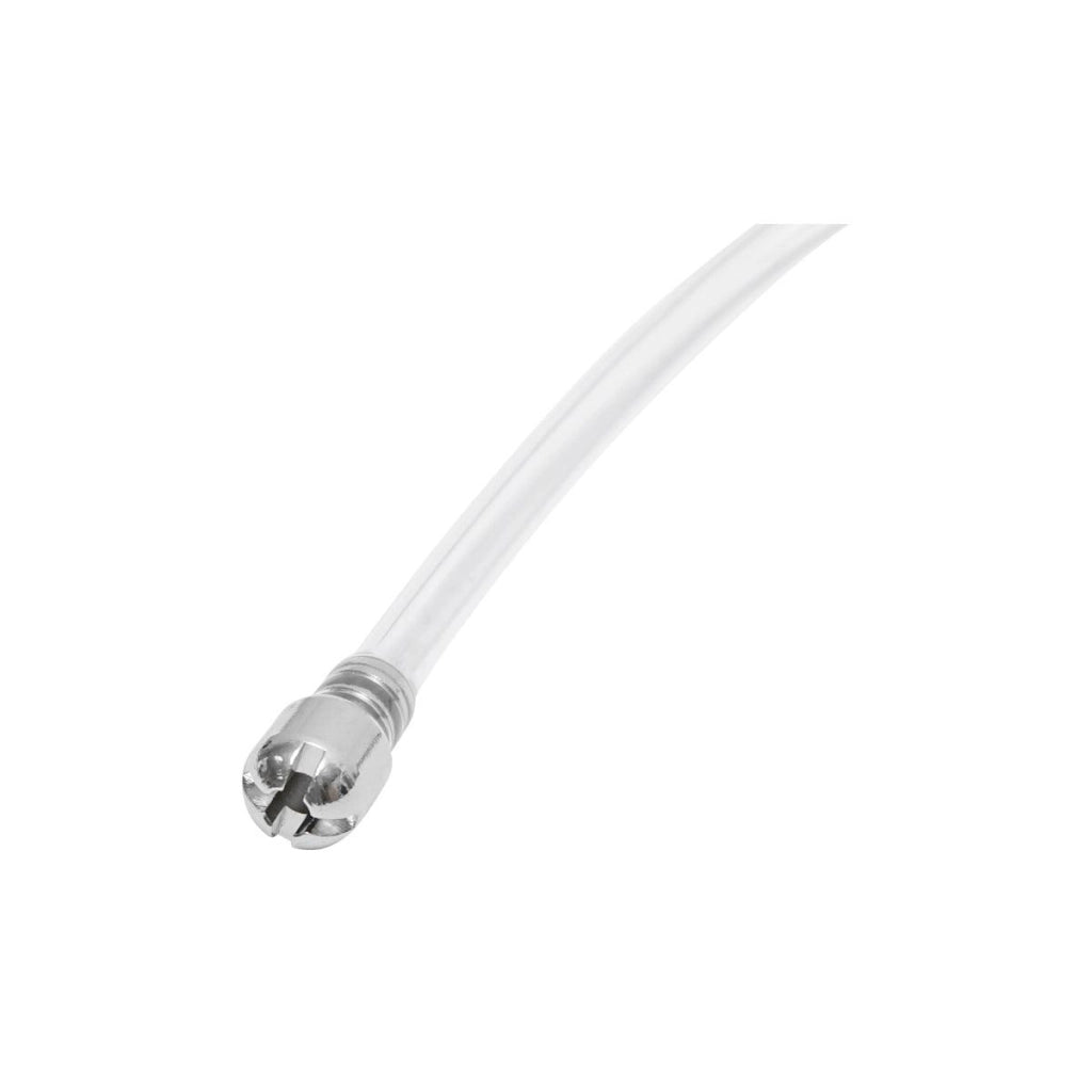 Siringa Continua Dosatore da 20 ml per Animali, Siringa Automatica per Sospensioni e Soluzioni Orali, Tubo da 1000 mm, Punta di Irrigazione da 100 mm, Plastica e Nylon