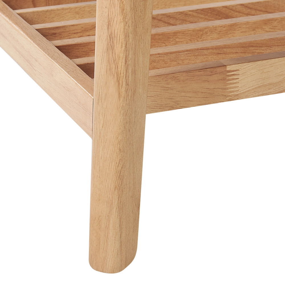 Consolle in legno MDF chiaro con ripiano Mobili da soggiorno con dal design tradizionale