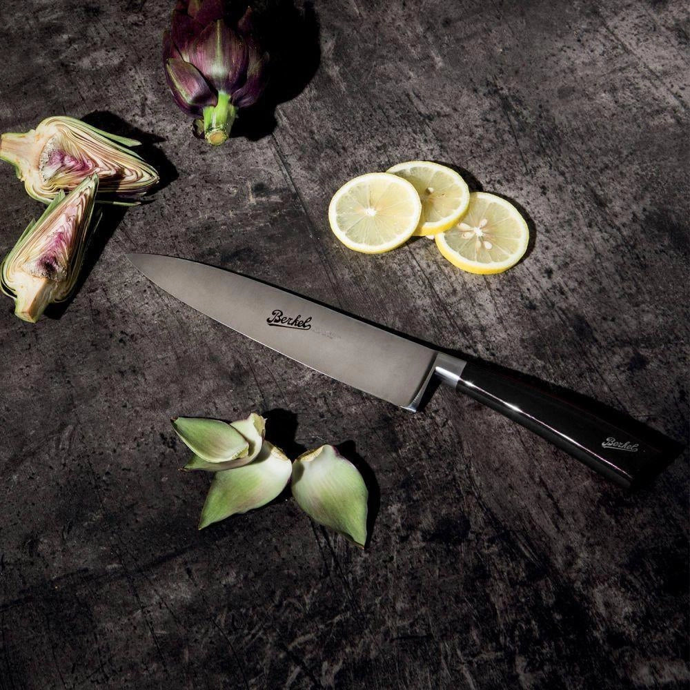 Berkel KEP3RS00SRBGB Elegance Set per Arrosto 3 Pezzi Lama Acciaio Inox 1.4116 59 HRC colore Nero