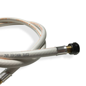 Tubo flessibile del gas nf g1/2, 1,5 m, grigio