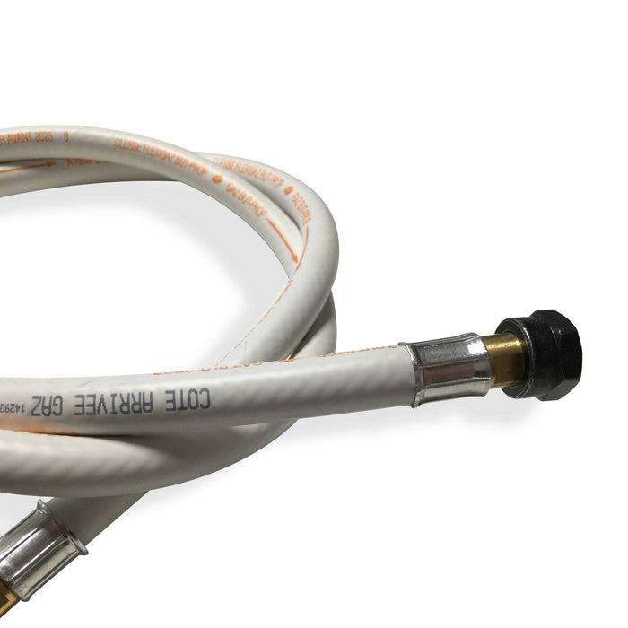 Tubo flessibile del gas nf g1/2, 1,5 m, grigio