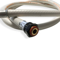 Tubo flessibile del gas nf g1/2, 1,5 m, grigio