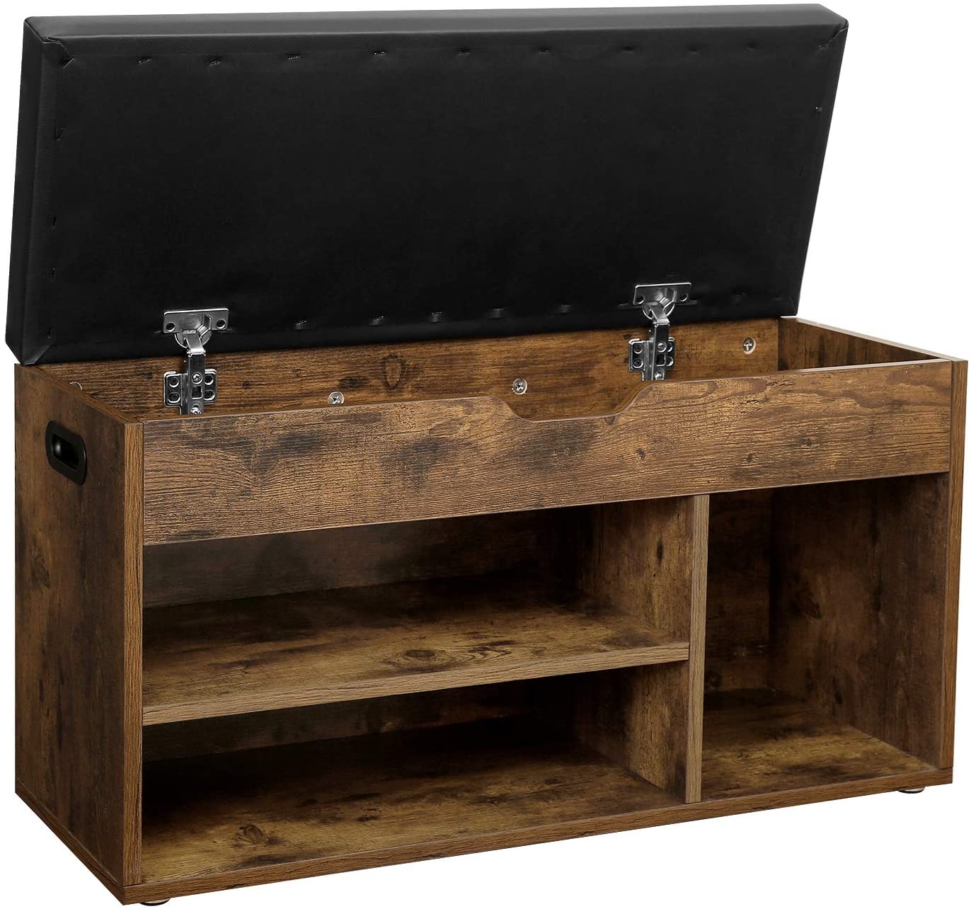 Valora SCARPIERA CON SEDUTA LHS30BX Truciolato Marrone Rustico per Corridoio