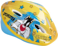 Casco ciclo bambino bambina Looney Tunes Titti Silvestro 52-56 cm