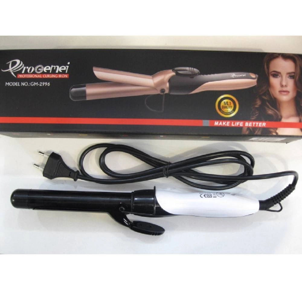 Trade Shop - Ferro Arricciacapelli Professionale Piastra Per Capelli Ricci In Ceramica Gm2996 -