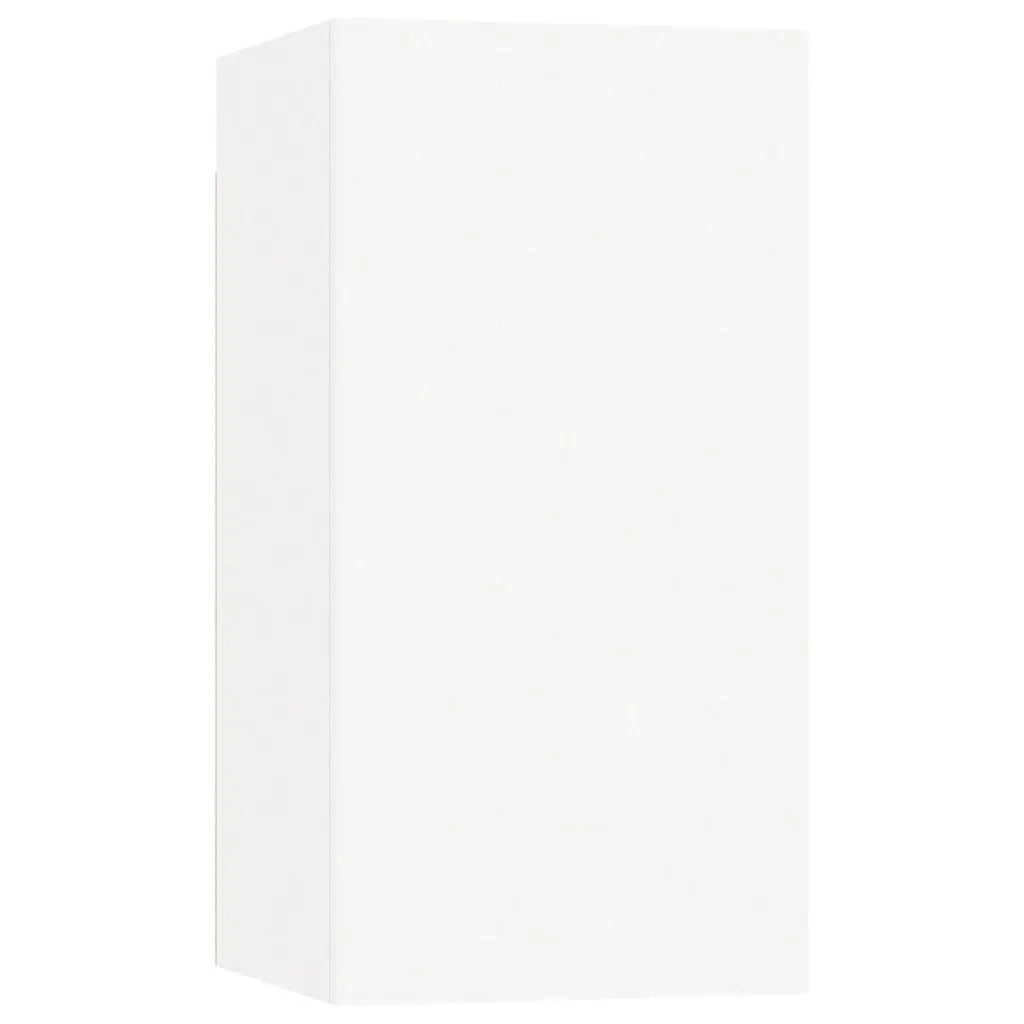 Set di Mobili Porta TV 6 pz Bianco in Legno Multistrato 3078730