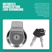 Coperchio del serbatoio di carburante di ricambio - Chiave del coperchio del serbatoio - Accessori per motocicletta - Adatto per Virago XV125/XV250/XV535/XV1100 - Coperchio del serbatoio del carburante