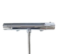 Set miscelatore doccia termostatico con doccetta e supporto