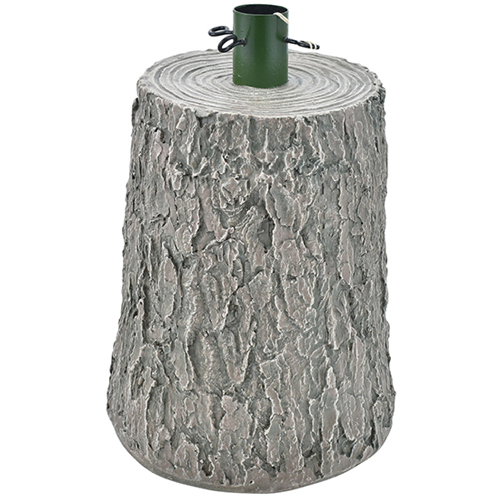 Base Supporto Albero di Natale Chiaro Tronco Natalizio 41cm Attacco Universale