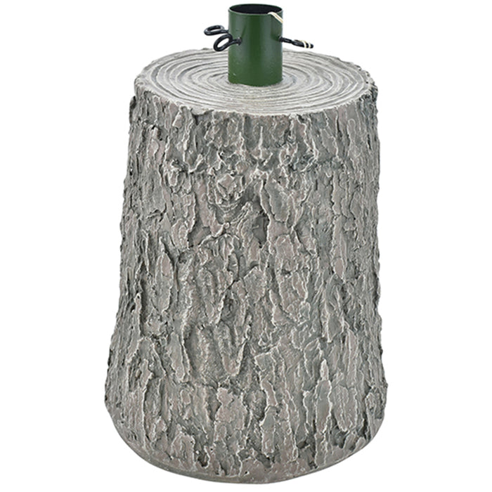 Base Supporto Albero di Natale Chiaro Tronco Natalizio 41cm Attacco Universale