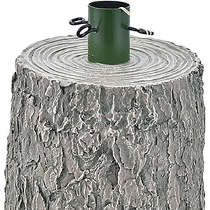 Base Supporto Albero di Natale Chiaro Tronco Natalizio 41cm Attacco Universale