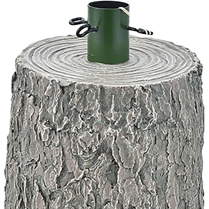 Base Supporto Albero di Natale Chiaro Tronco Natalizio 41cm Attacco Universale