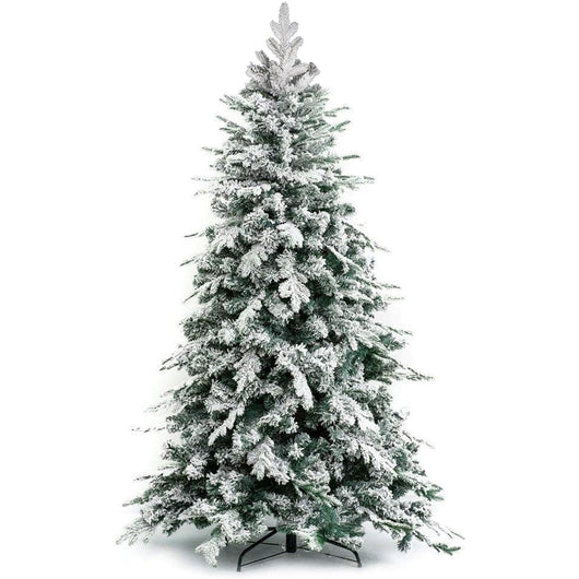 Albero di Natale Innevato Artide 180 cm Folto Foltissimo Realistico 706 Punte