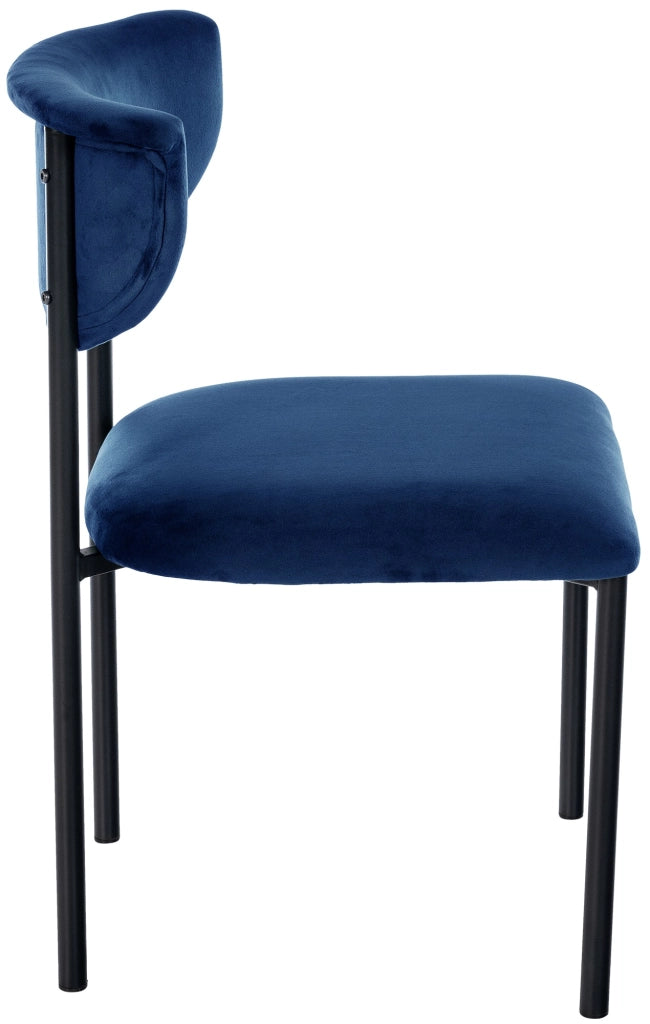Sedia visitatore in velluto Gambell 5