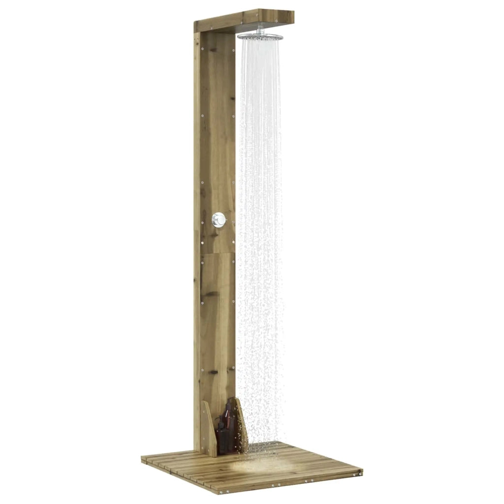 Doccia da esterno 210 cm Naturale 886359