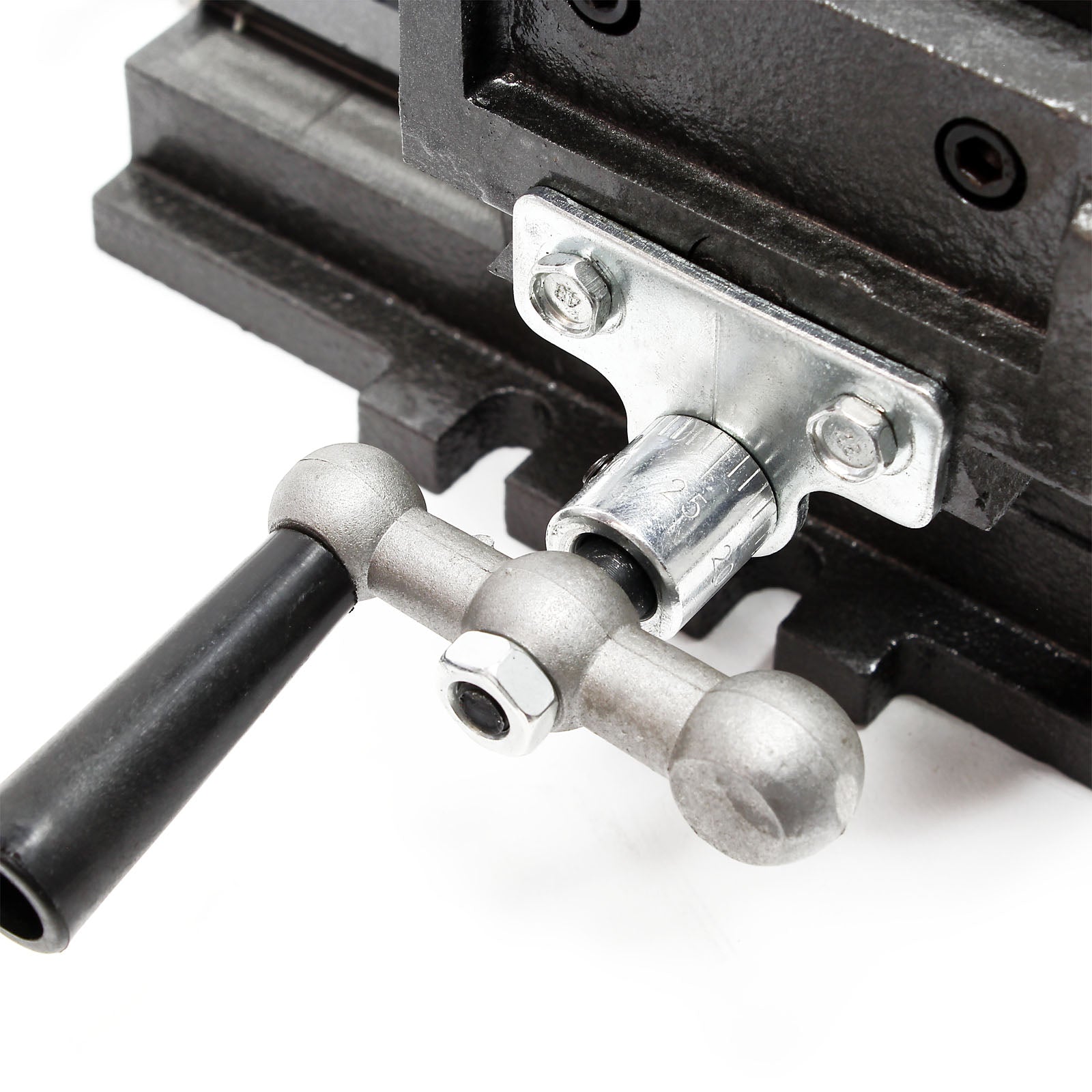 Morsa a croce per trapano 75mm Morsa a 2 assi X-Y per macchine trapani a colonna